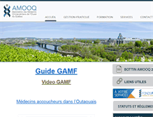 Tablet Screenshot of amooq.ca